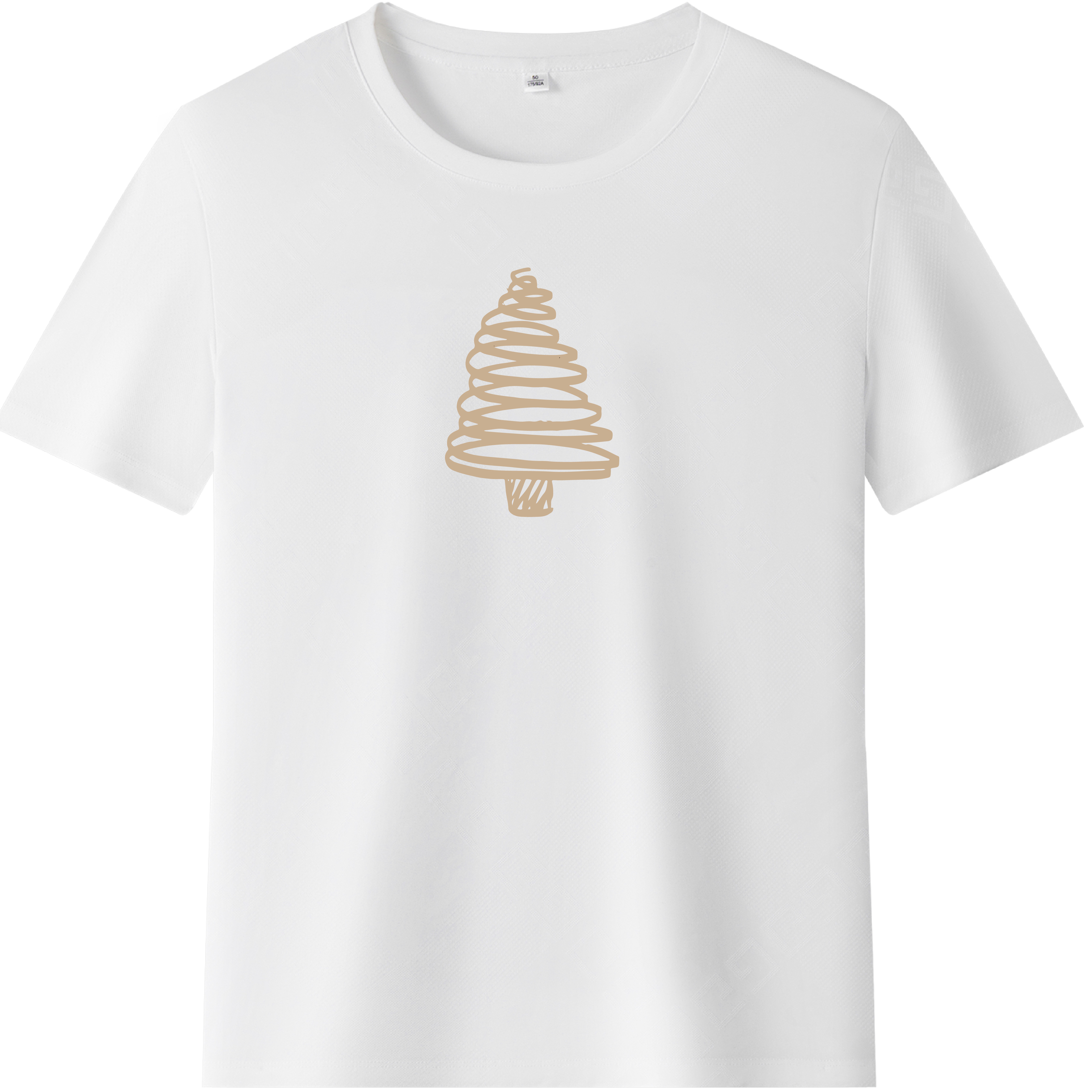 T-shirt Mignon Sapin de Noël Simple Pour Noël VER.7