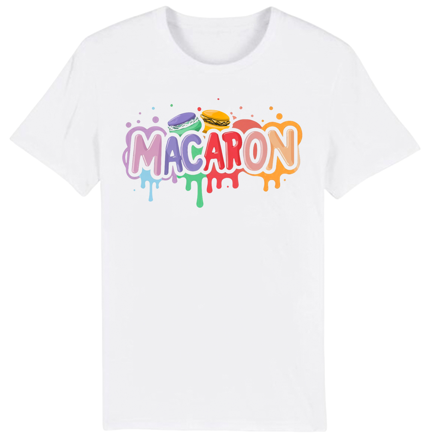 T-shirt Adulte Macaron Costume