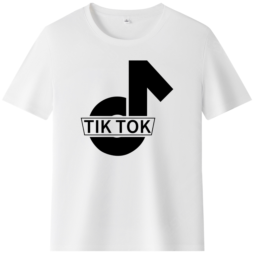 T-shirt Texte 'Tik Tok' Ver.2