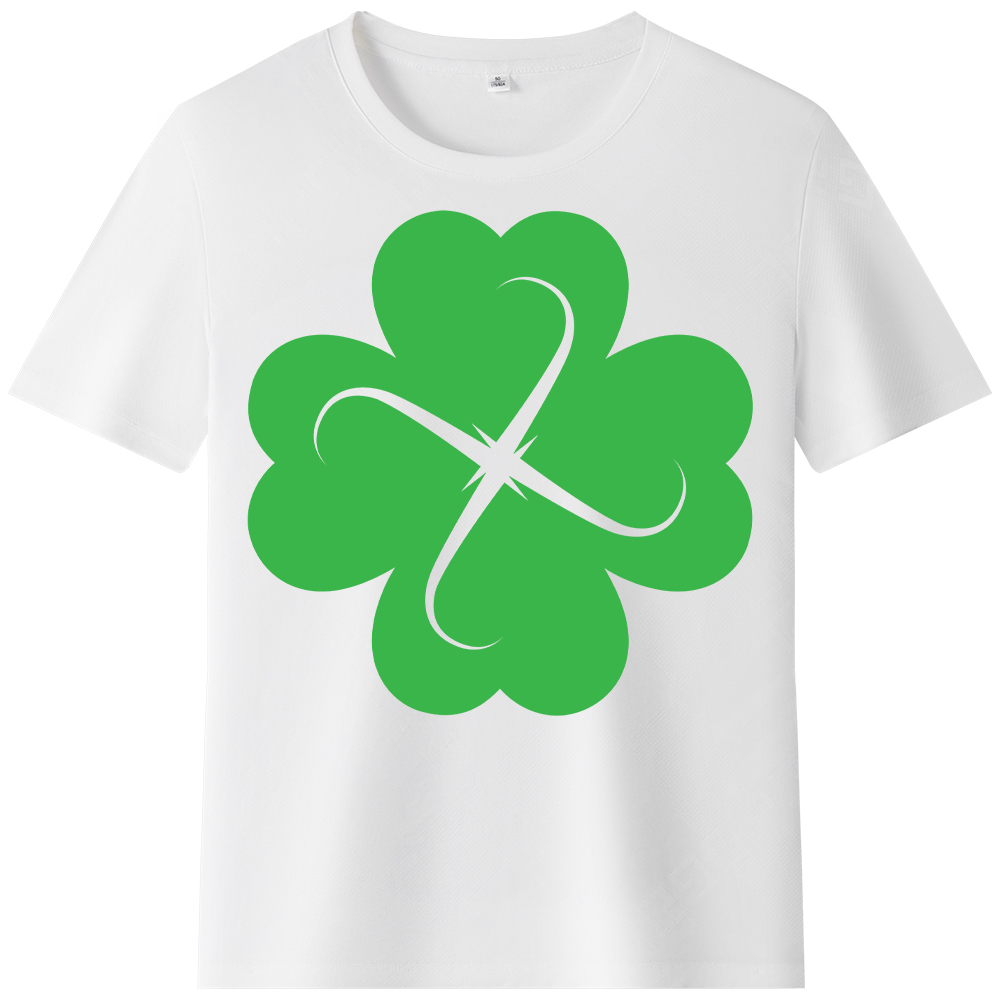 T-shirt Trèfle à Quatre Feuilles de la Saint-Patrick