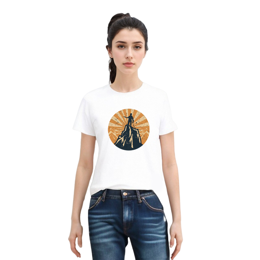 T-shirt Adulte Sport Extrêmes Alpinisme Costume