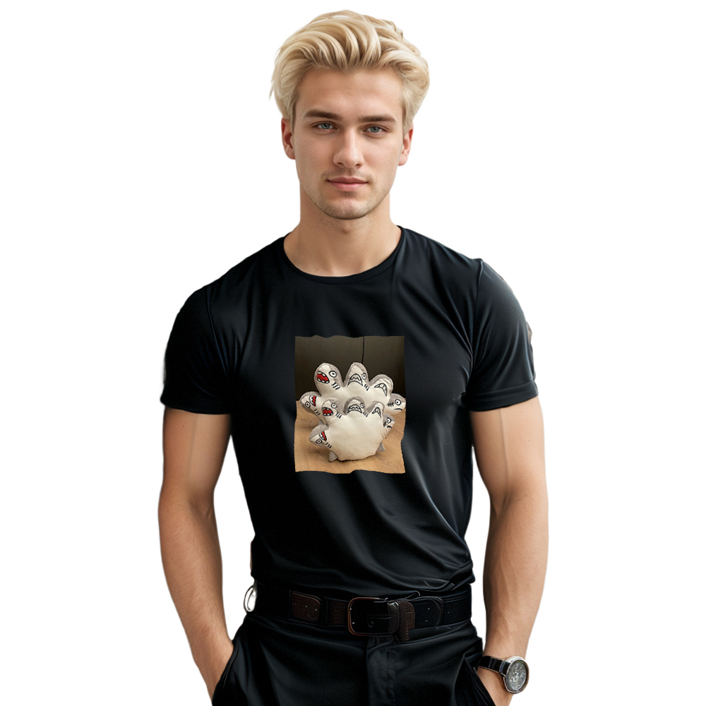 T-shirt Adulte Drôle Requins de Meme Costume