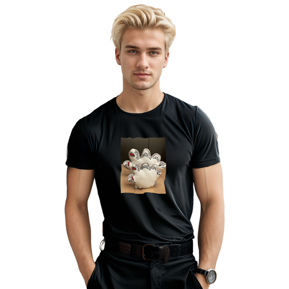 T-shirt Adulte Drôle Requins de Meme Costume