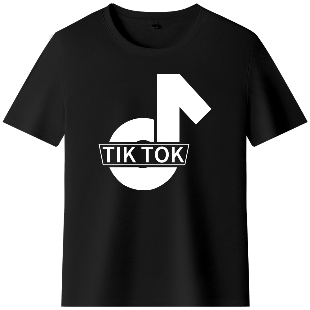 T-shirt Texte 'Tik Tok' Ver.2