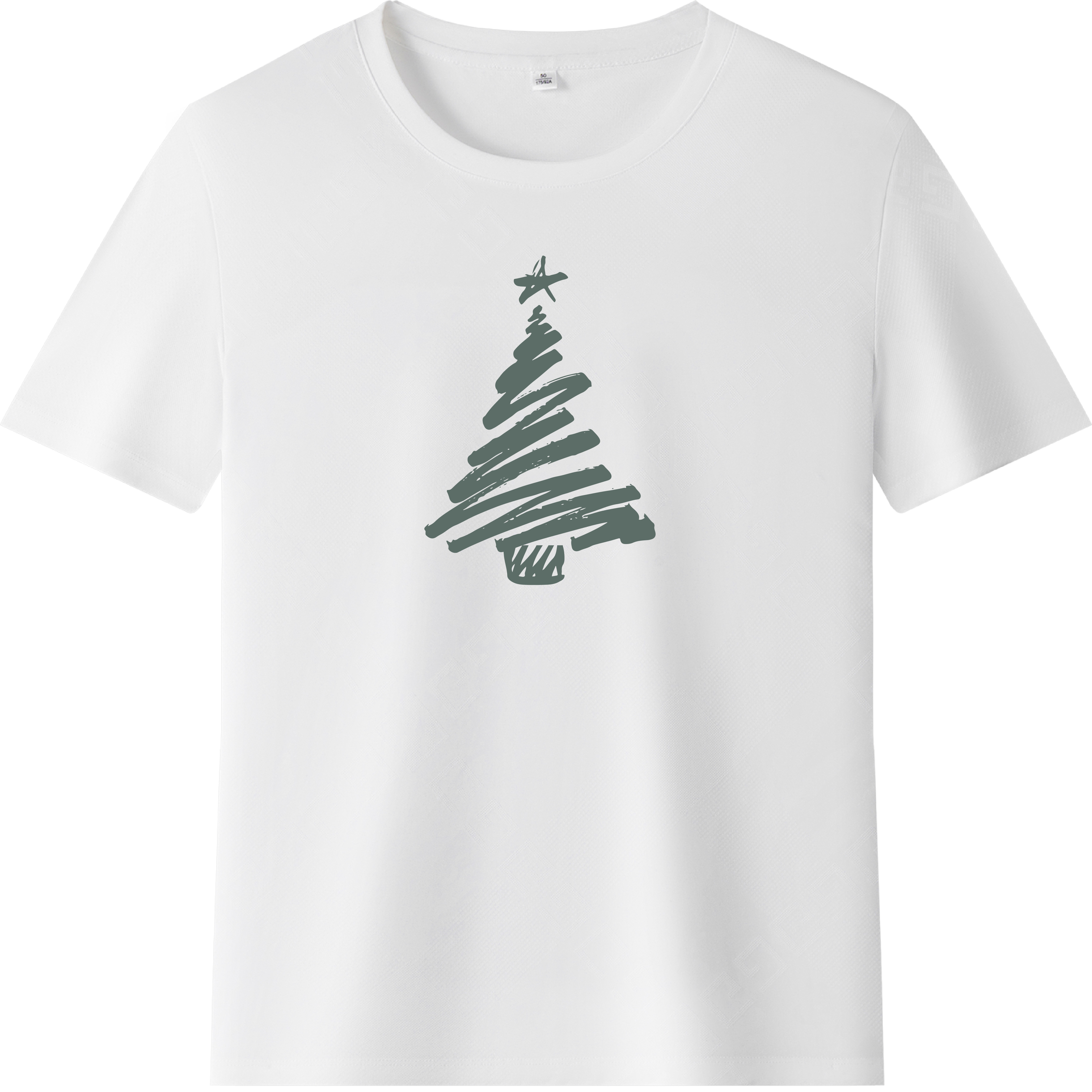 T-shirt Mignon Sapin de Noël Simple Pour Noël VER.10