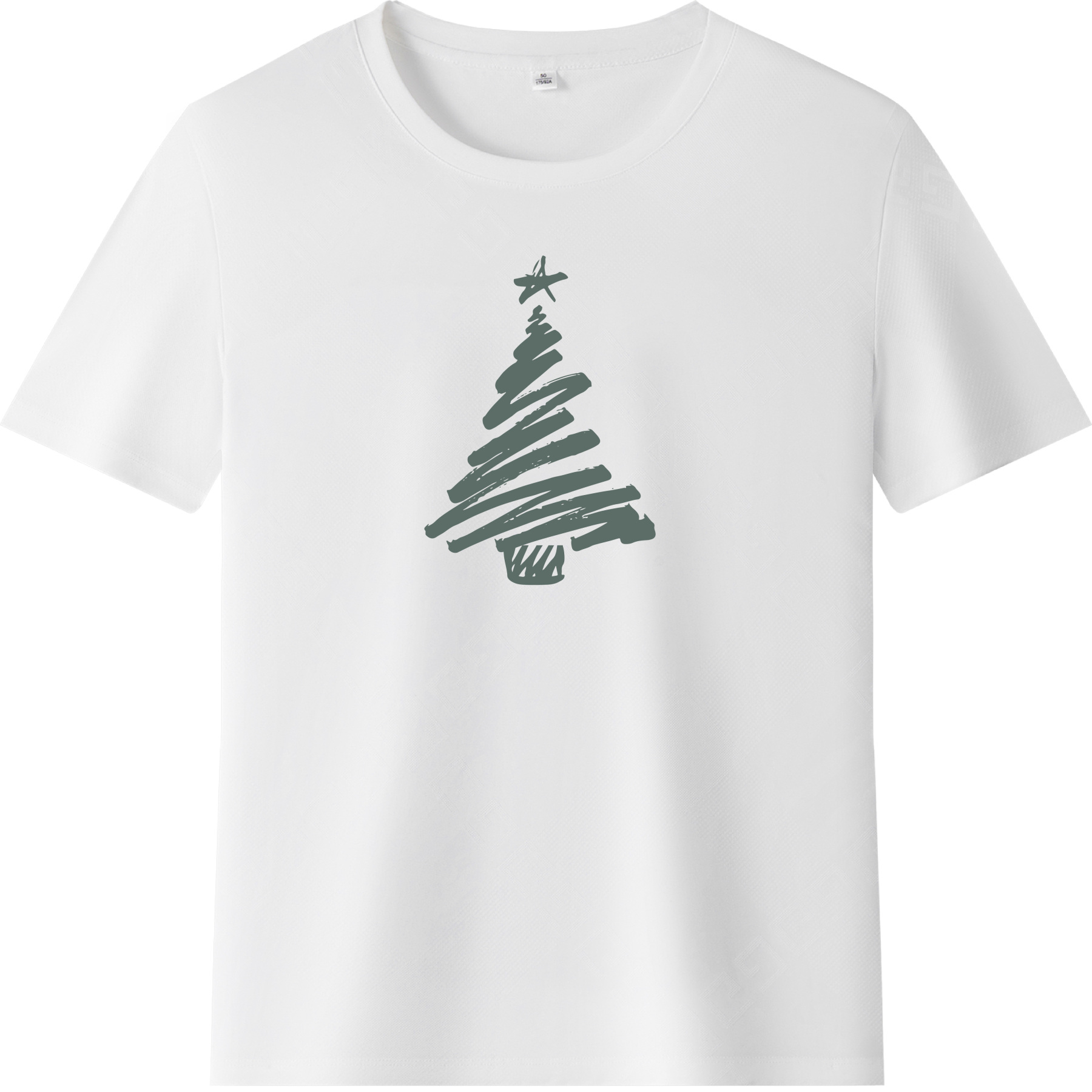 T-shirt Mignon Sapin de Noël Simple Pour Noël VER.10