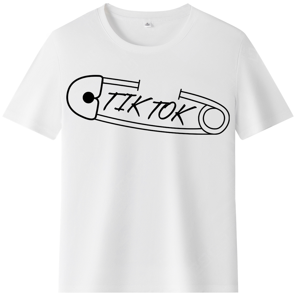T-shirt Texte 'Tik Tok' Ver.3