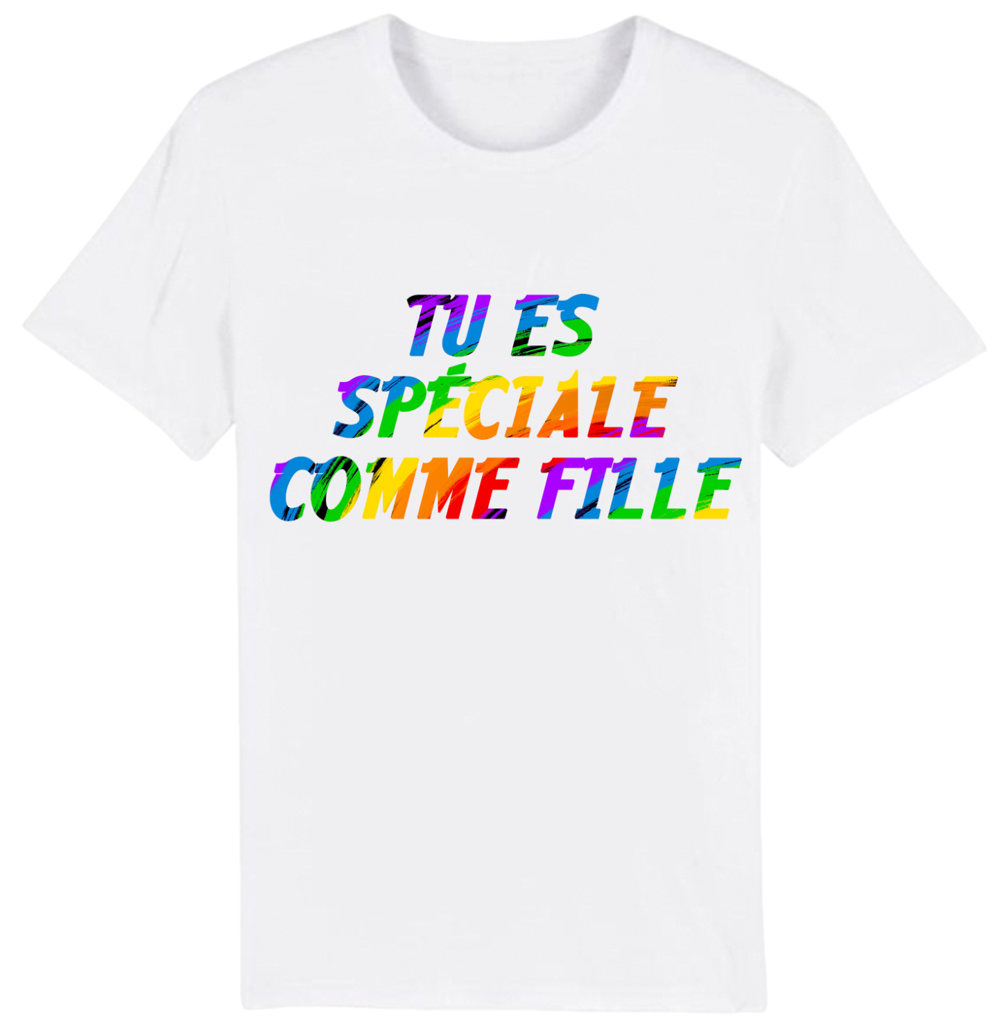 T-shirt Texte de Film ‘Tu es spéciale comme fille' Costume