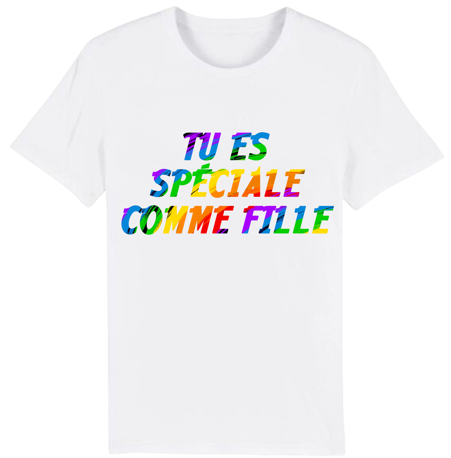 T-shirt Texte de Film ‘Tu es spéciale comme fille' Costume