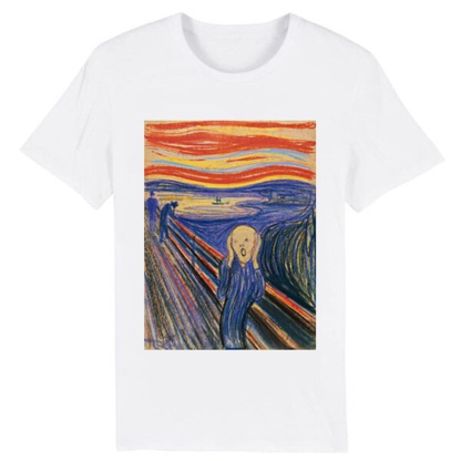 T-shirt Adulte Peinture 'Le Cri' Costume