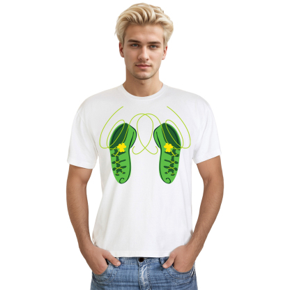 T-shirt Chaussures de Danse Vertes pour la St Patrick