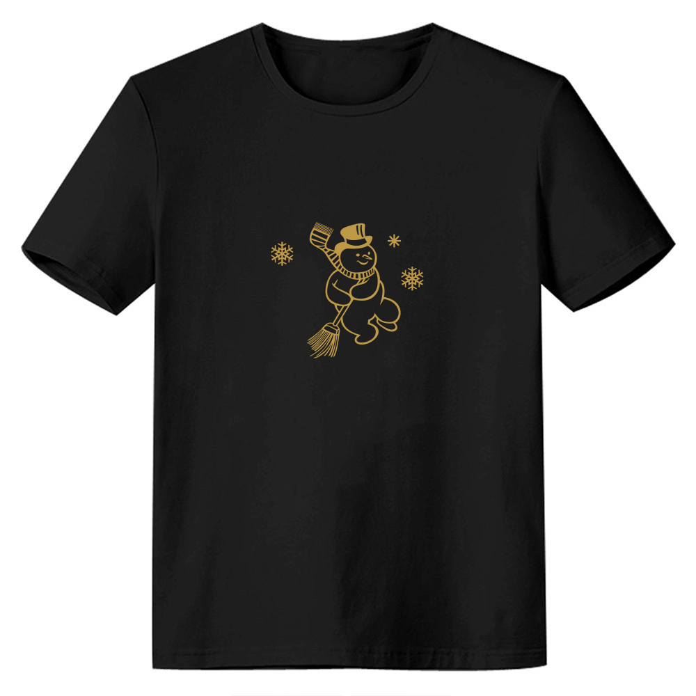 T-shirt Bonhomme de Neige de Noël Pour Noël 