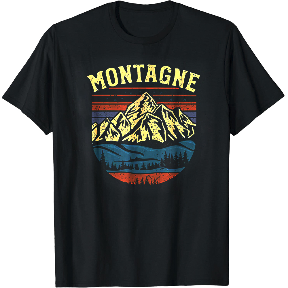 T-shirt Adulte Montagne Costume