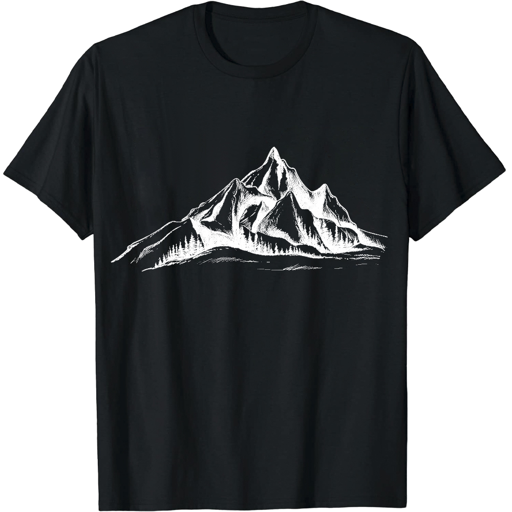 T-shirt Adulte Naturellement Montagne Costume Ver.G