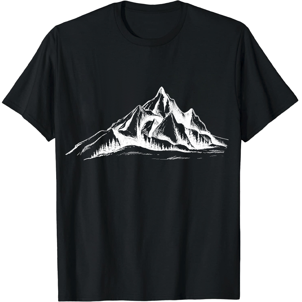 T-shirt Adulte Naturellement Montagne Costume Ver.G
