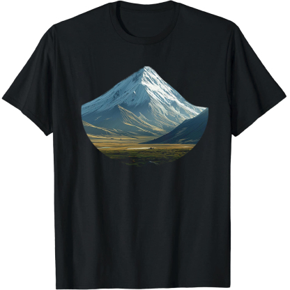 T-shirt Adulte Naturellement Montagne Costume Ver.E