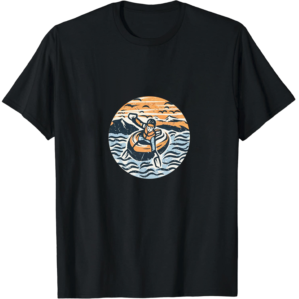 T-shirt Adulte Sport Extrême X-kayak Costume