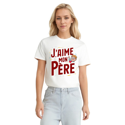 T-shirt 'J'Aime Mon Père' Costume Ver.2
