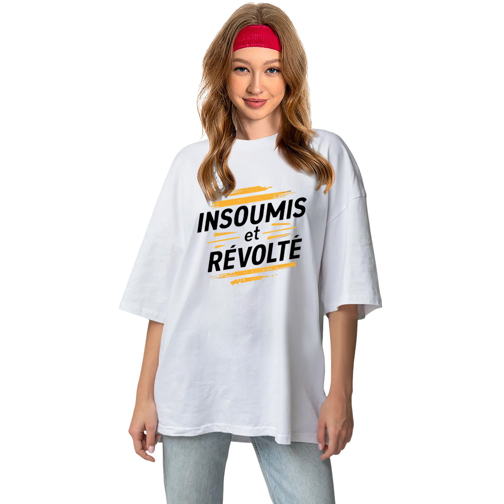 T-shirt 'Insoumis et Révolté' Costume Ver.2