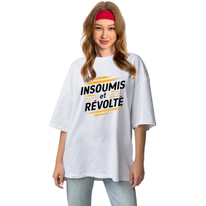 T-shirt 'Insoumis et Révolté' Costume Ver.2