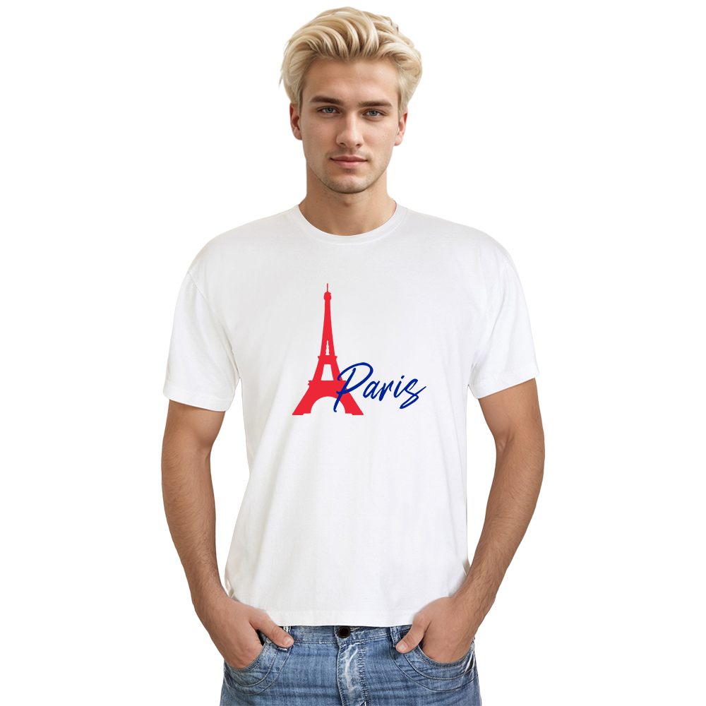 Adulte France Tour Eiffel Paris T-shirt 