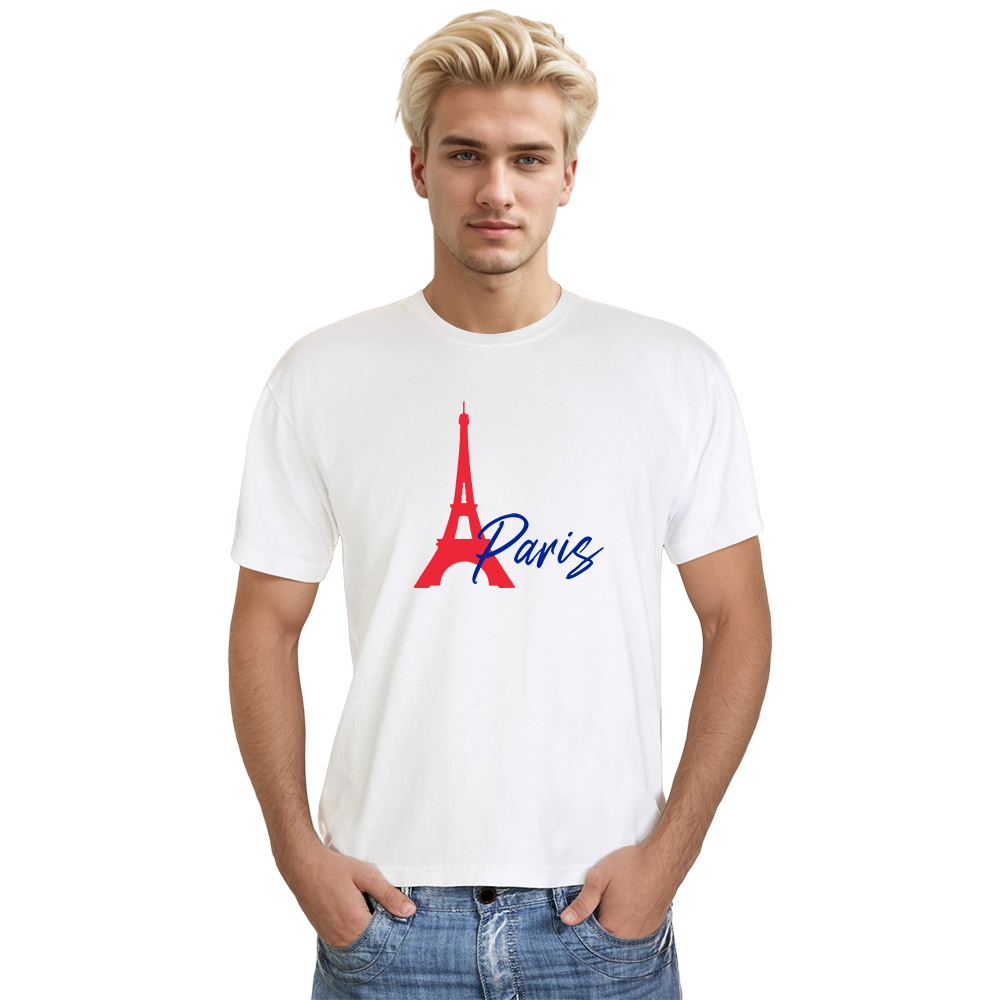 Adulte France Tour Eiffel Paris T-shirt 