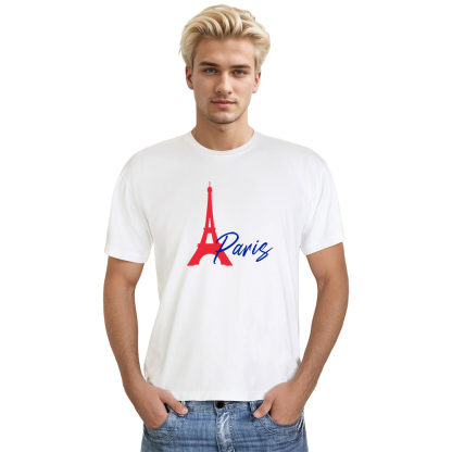 Adulte France Tour Eiffel Paris T-shirt 