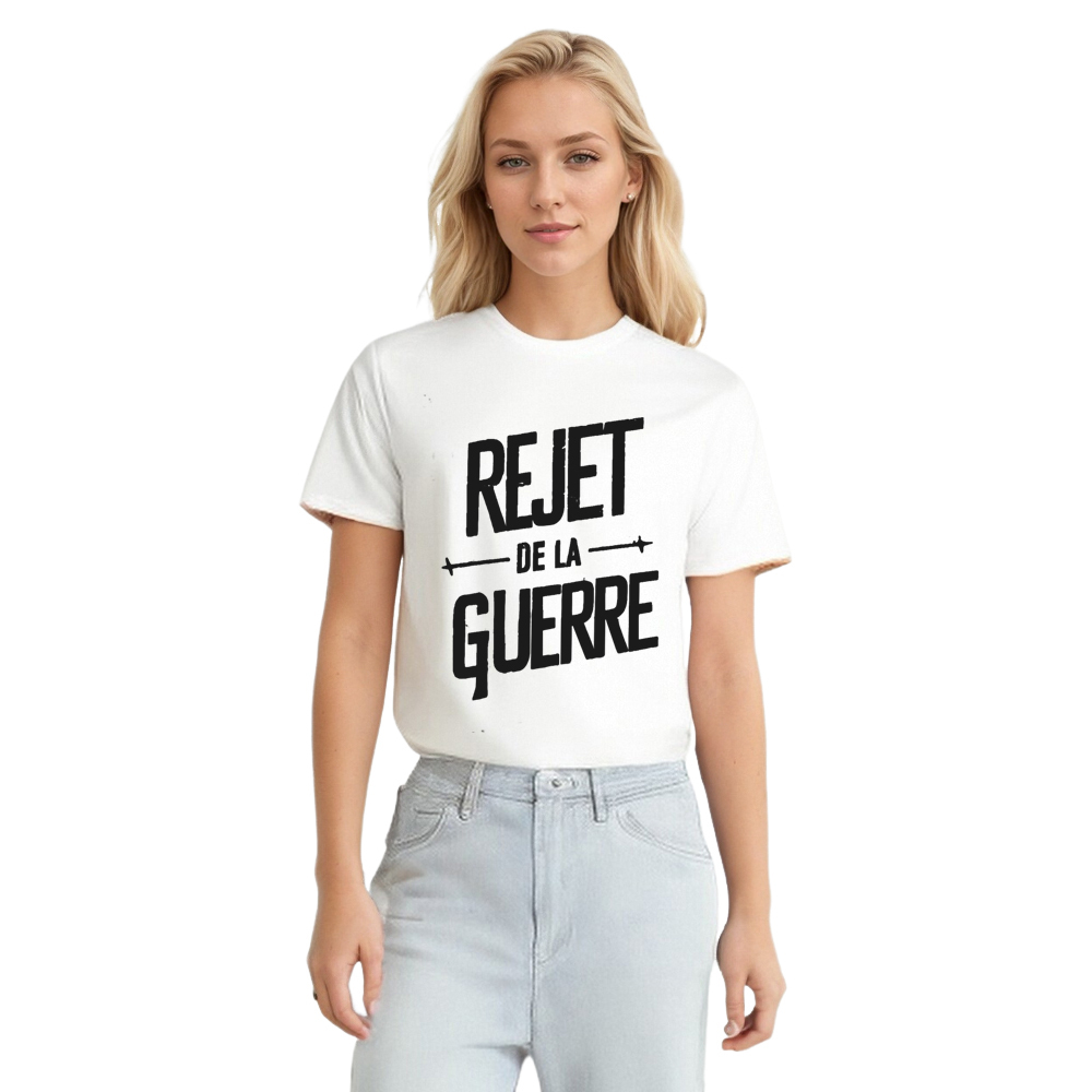 T-shirt 'Rejet De La Guerre' Costume Ver.2