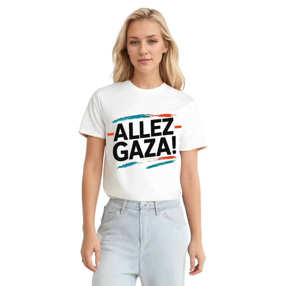 T-shirt 'Allez, Gaza!' Costume Ver.2