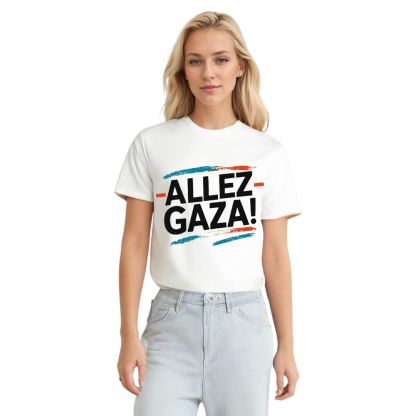 T-shirt 'Allez, Gaza!' Costume Ver.2