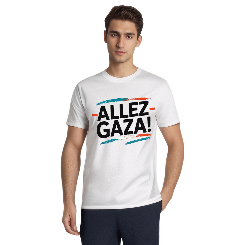 T-shirt 'Allez, Gaza!' Costume Ver.2