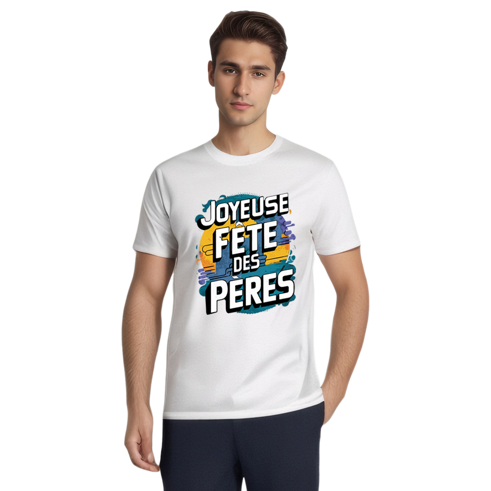 T-shirt 'Joyeuse Fête des Pères' Costume Ver.2
