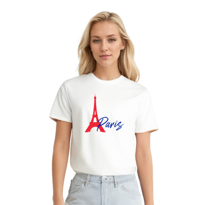 Adulte France Tour Eiffel Paris T-shirt 