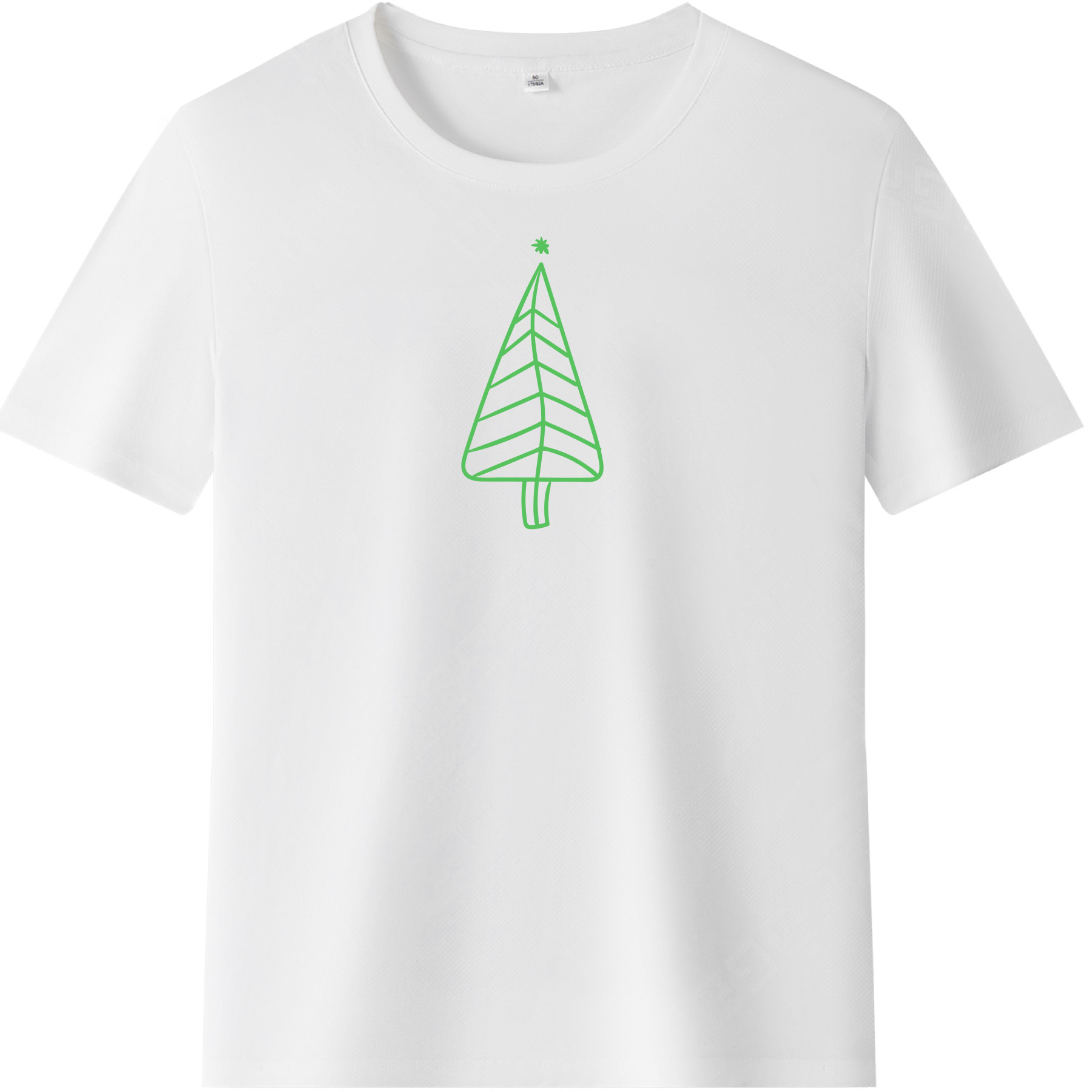 T-shirt Mignon Sapin de Noël Simple Pour Noël VER.2