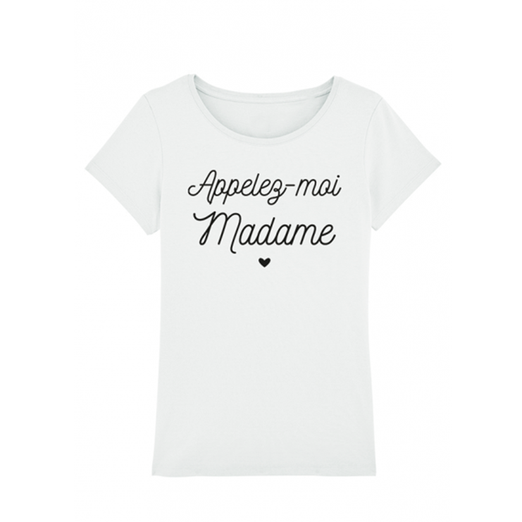 T-shirt Femme EVJF ‘Appelez-moi Madame’ Costume