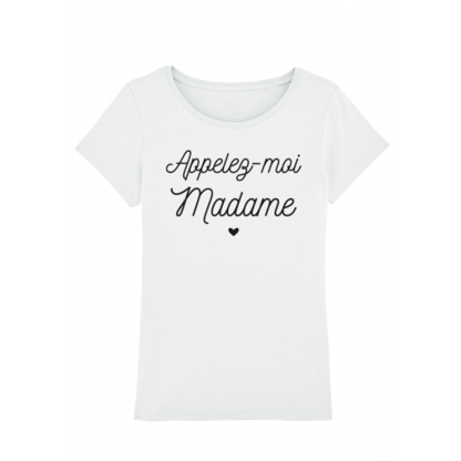 T-shirt Femme EVJF ‘Appelez-moi Madame’ Costume