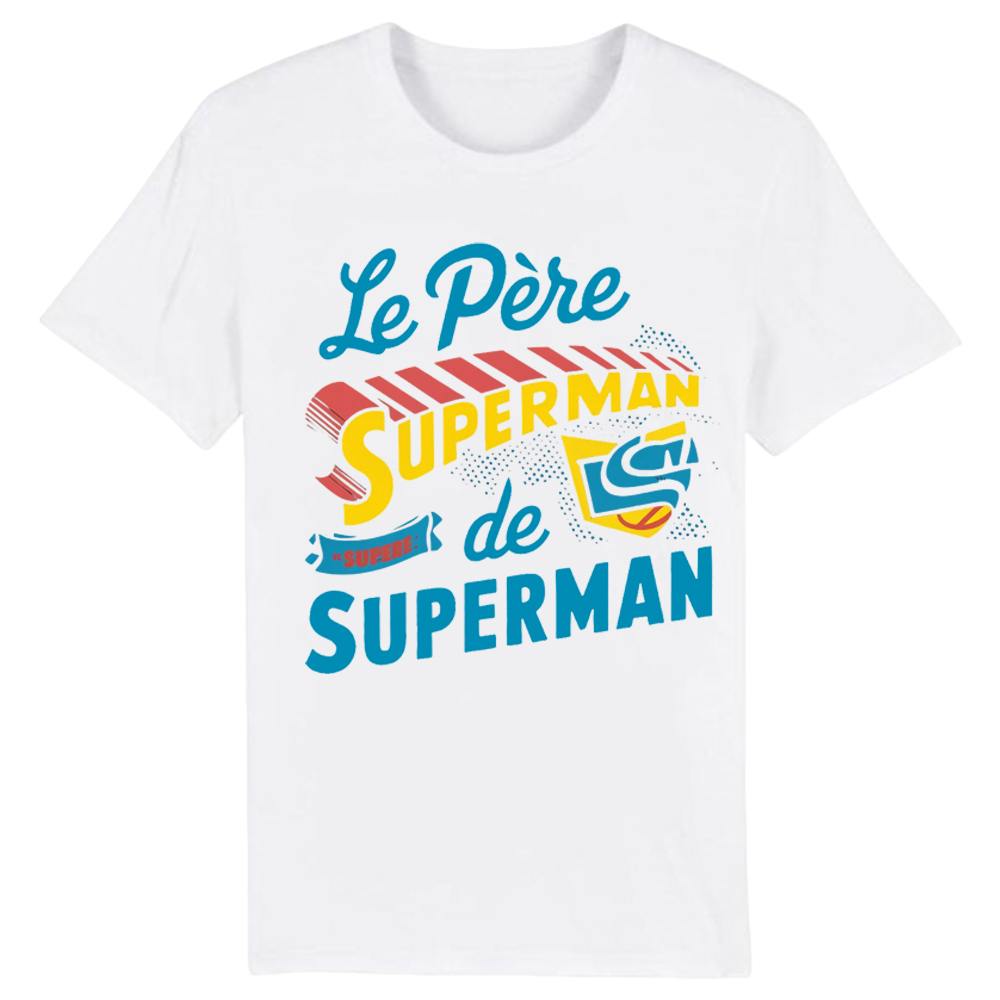 T-shirt 'Le Père de Superman' Costume