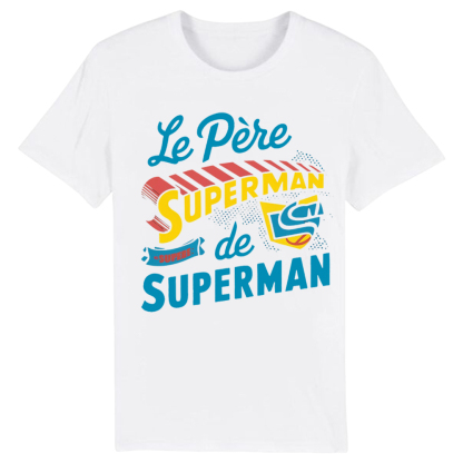 T-shirt 'Le Père de Superman' Costume