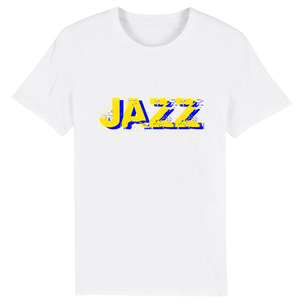T-shirt Blanc et Noir 'Jazz' Costume