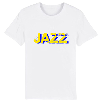 T-shirt Blanc et Noir 'Jazz' Costume