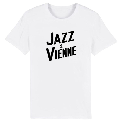 T-shirt Blanc et Noir 'Jazz à Vienne' Costume Ver.2
