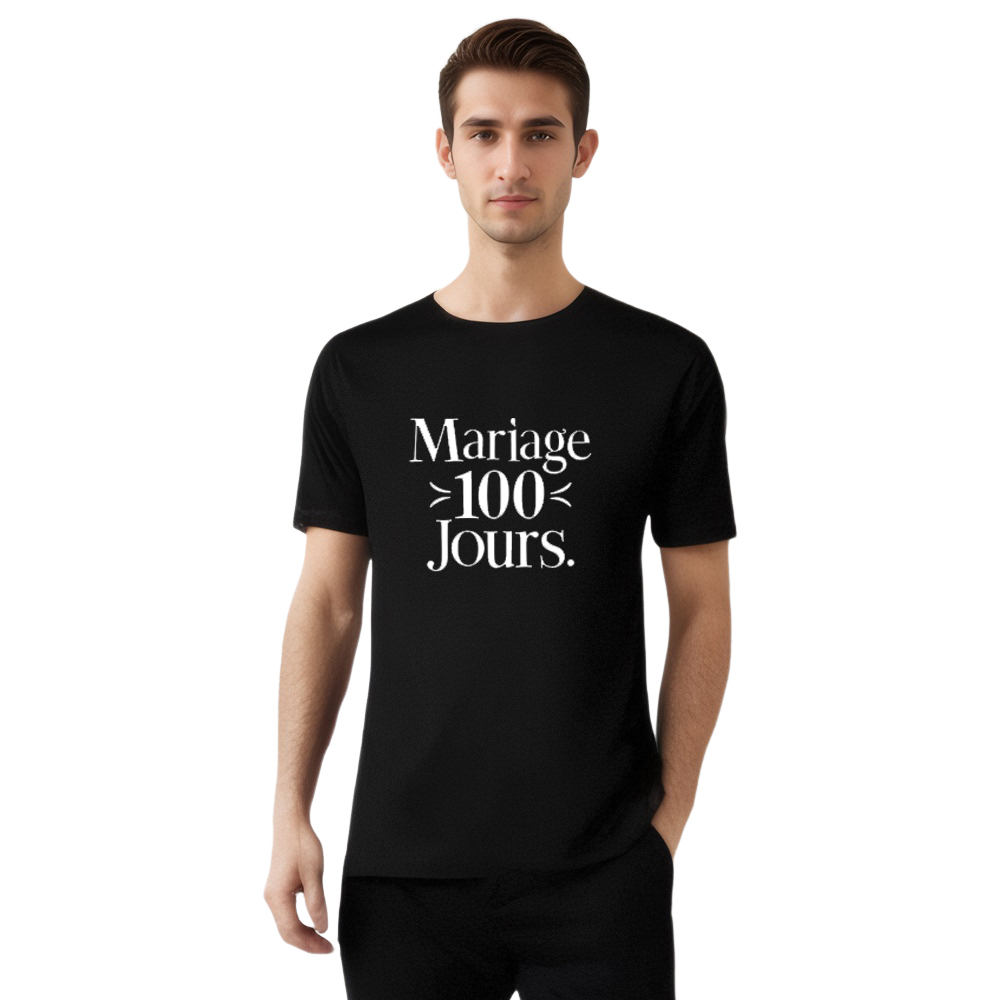 T-shirt 'Mariage 100 Jours' Costume du Memorial Day