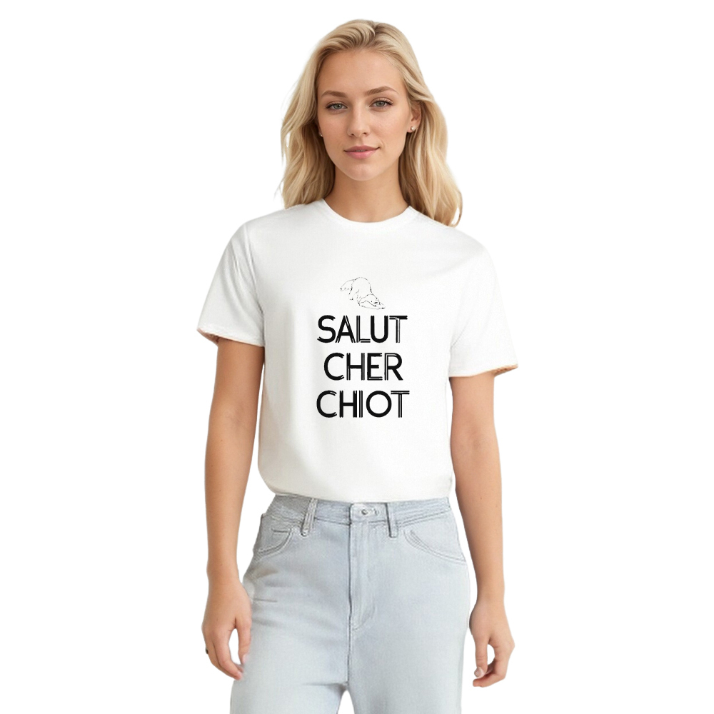 T-shirt 'Salut, cher chiot' Costume