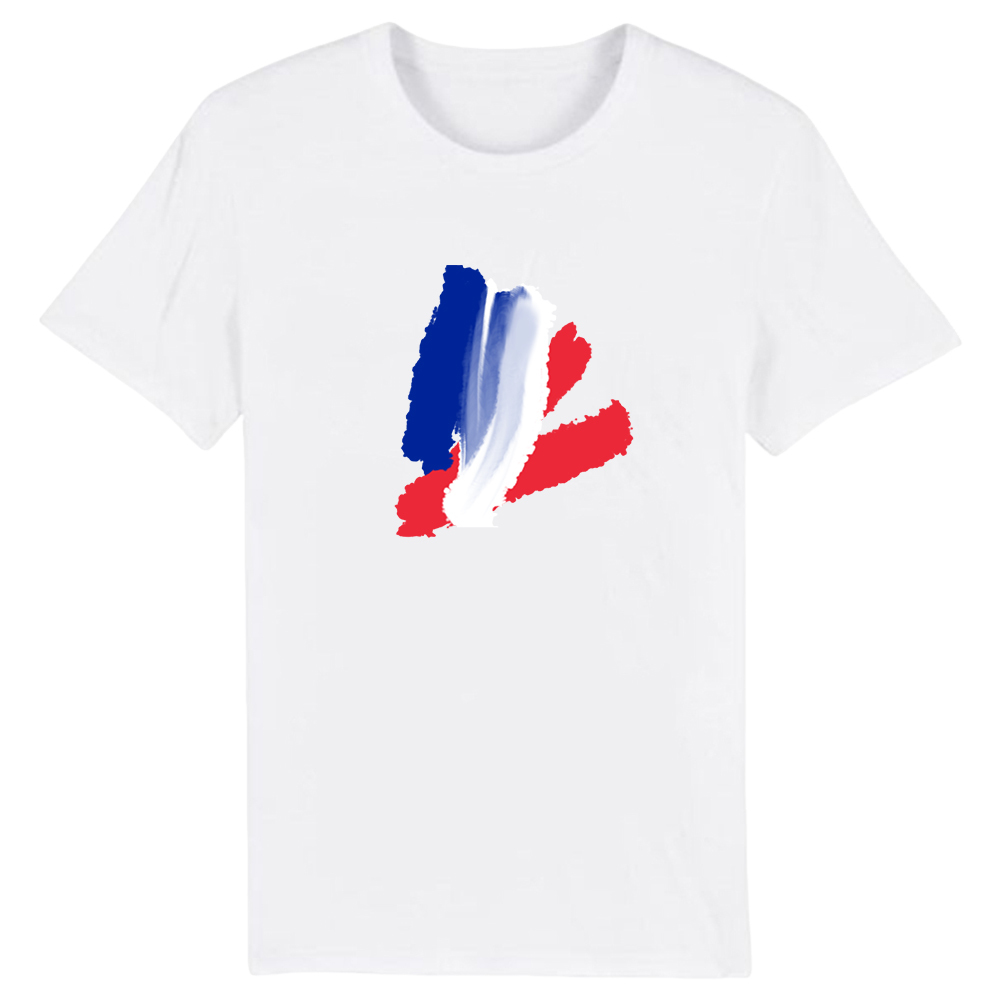 France Couleurs Bleu, Blanc et Rouge T-shirt Ver.2