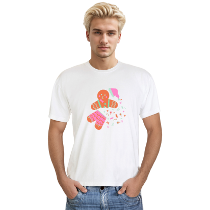 T-shirt Bonhomme de Pain d'Epices Pour Noël