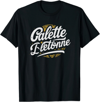 T-shirt Adulte Galette Bretonne Costume