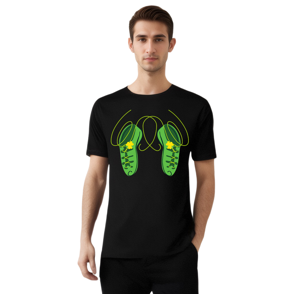 T-shirt Chaussures de Danse Vertes pour la St Patrick