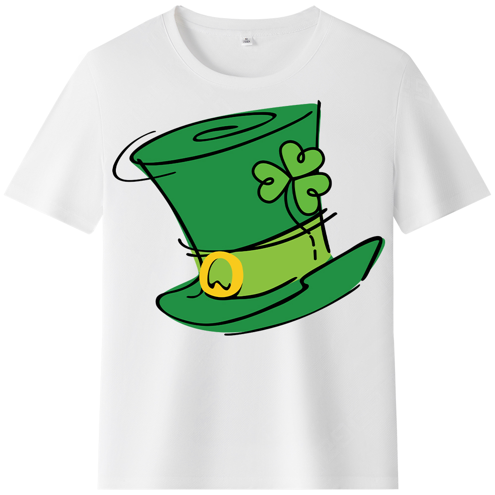 T-shirt Chapeau Vert pour la St Patrick
