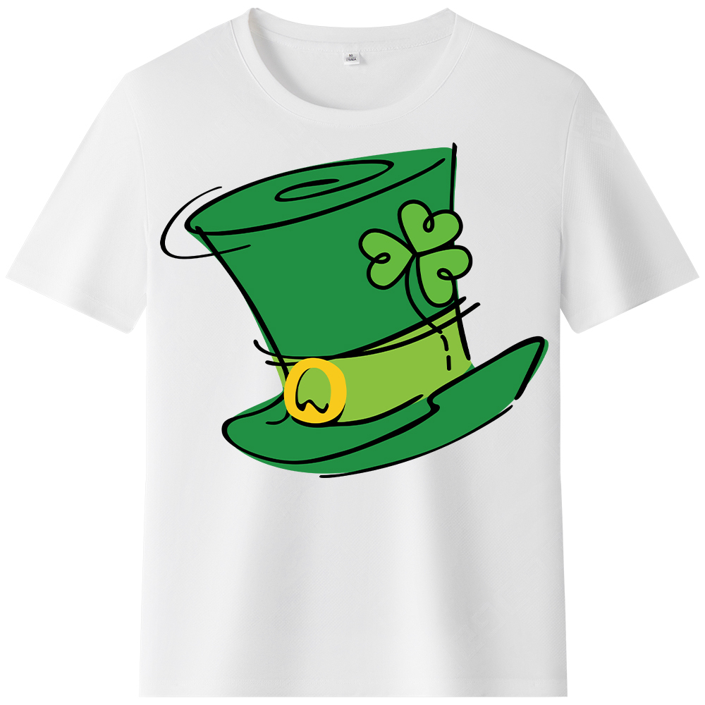 T-shirt Chapeau Vert pour la St Patrick