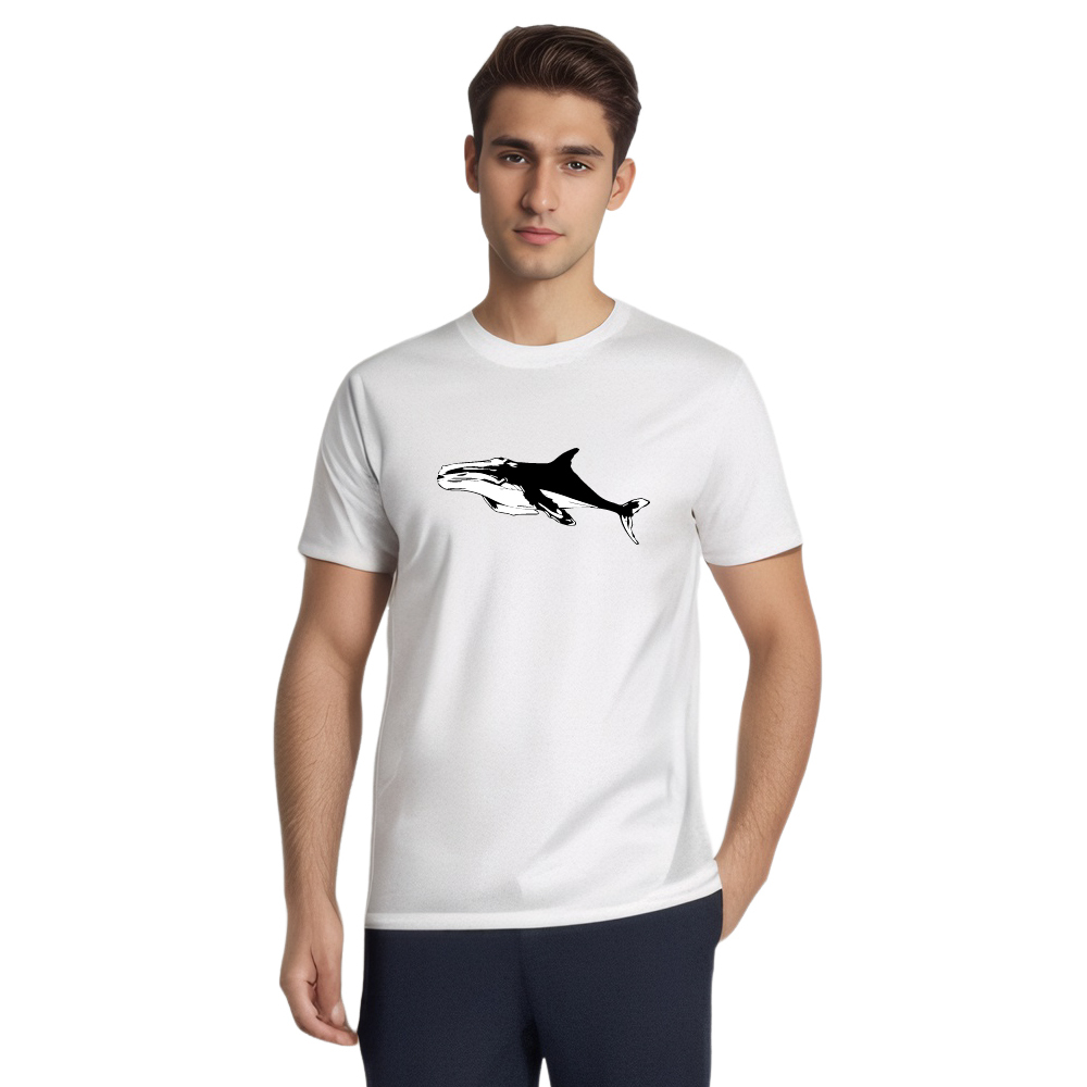 Animal Marin Baleine T-shirt Ver.2